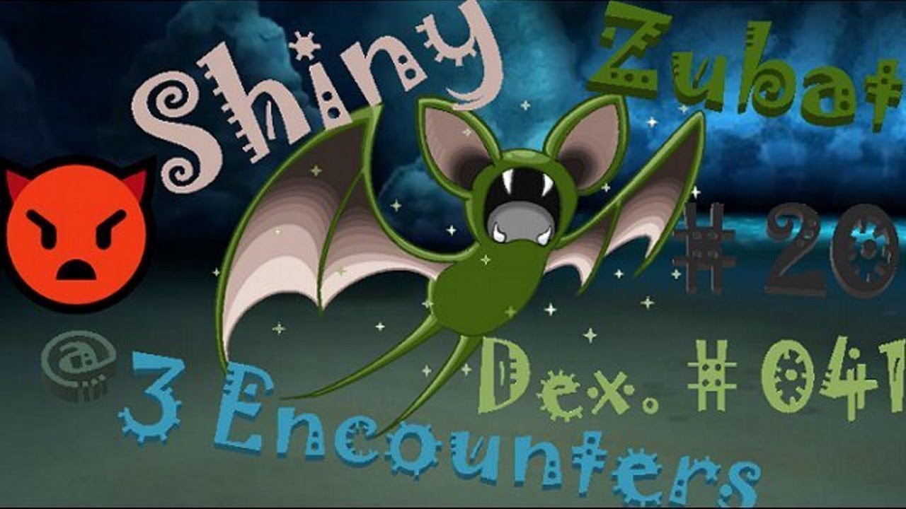 [Pokémon SoulSilver] - Shiny Zubat @ 3 Encounters {Retro Shiny Hunt 20}💖