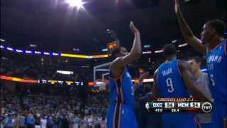 Kevin Durants  Amazing scoop layup forces OT