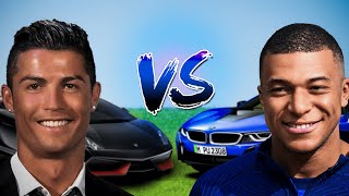 RONALDO vs MBAPPE CAR COLLECTION (2023)