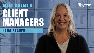 Managed Services Made Simple | Meet Jana Stanek from Rhyme