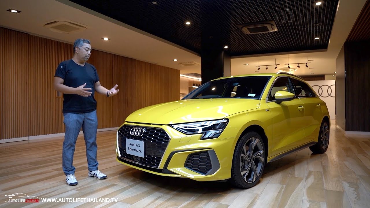 โคตรน่าใช้!! All New Audi A3 Sportback 35 TFSI S-Line เกียร์ใหม่ ค่าตัว 2.399 ล้านบาท