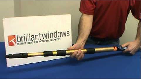 Brilliant Windows - Ettore 24 ft. Internal Locking Pole