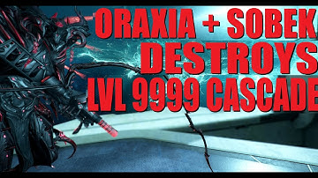 [WARFRAME] LVL 9999 ORAXIA CASCADE Sobek Build / Synergy  / Strategy | Tennocon 2025
