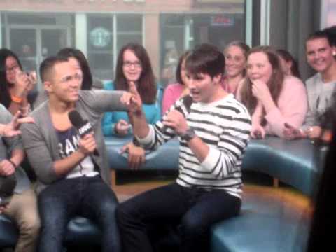 James Maslow burping on command
