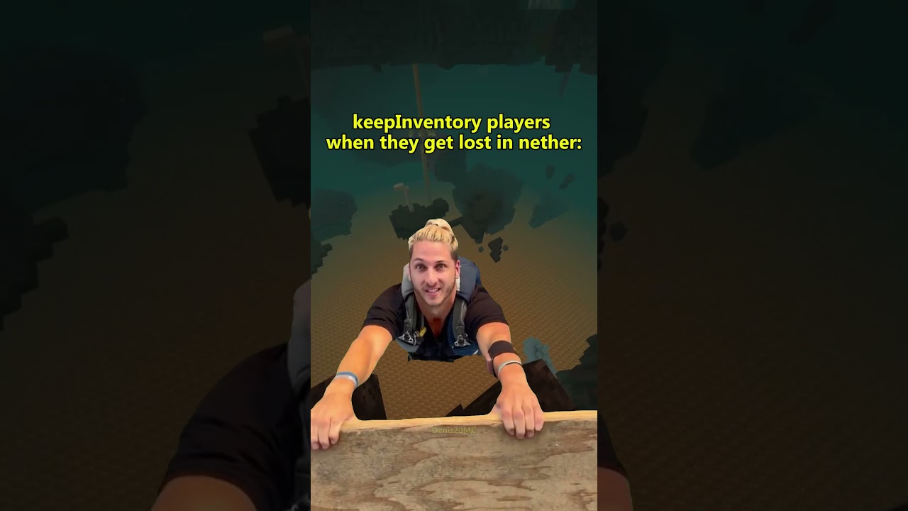 keepInventory Players Be Like 😱 