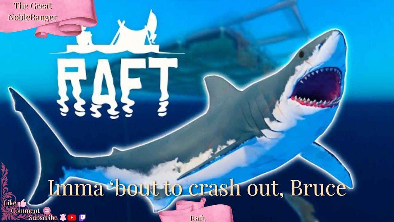 Bruce Raft Game Imma 'bout to crash out, Bruce | Raft Part 1 - YouTube