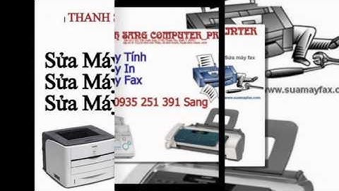 Sửa Máy Fax Tại Quận 7. 0935 251 391 Mr. Sang