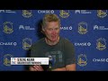 Steve Kerr Recaps Warriors Loss vs. Houston Rockets | Dec. 11, 2024