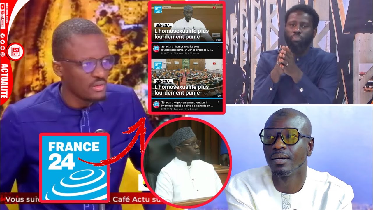 “Li journal Français wax si Sonko ak cr!m!nalisé”révé Momo et réplique Ahmed Ndoye & Karim Xrum Xakk