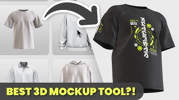 Step-by-Step Guide: Designing 3D T-Shirt Mockups Online