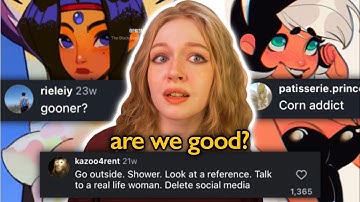 why does ART COMMUNITY make THIS a problem?🤥