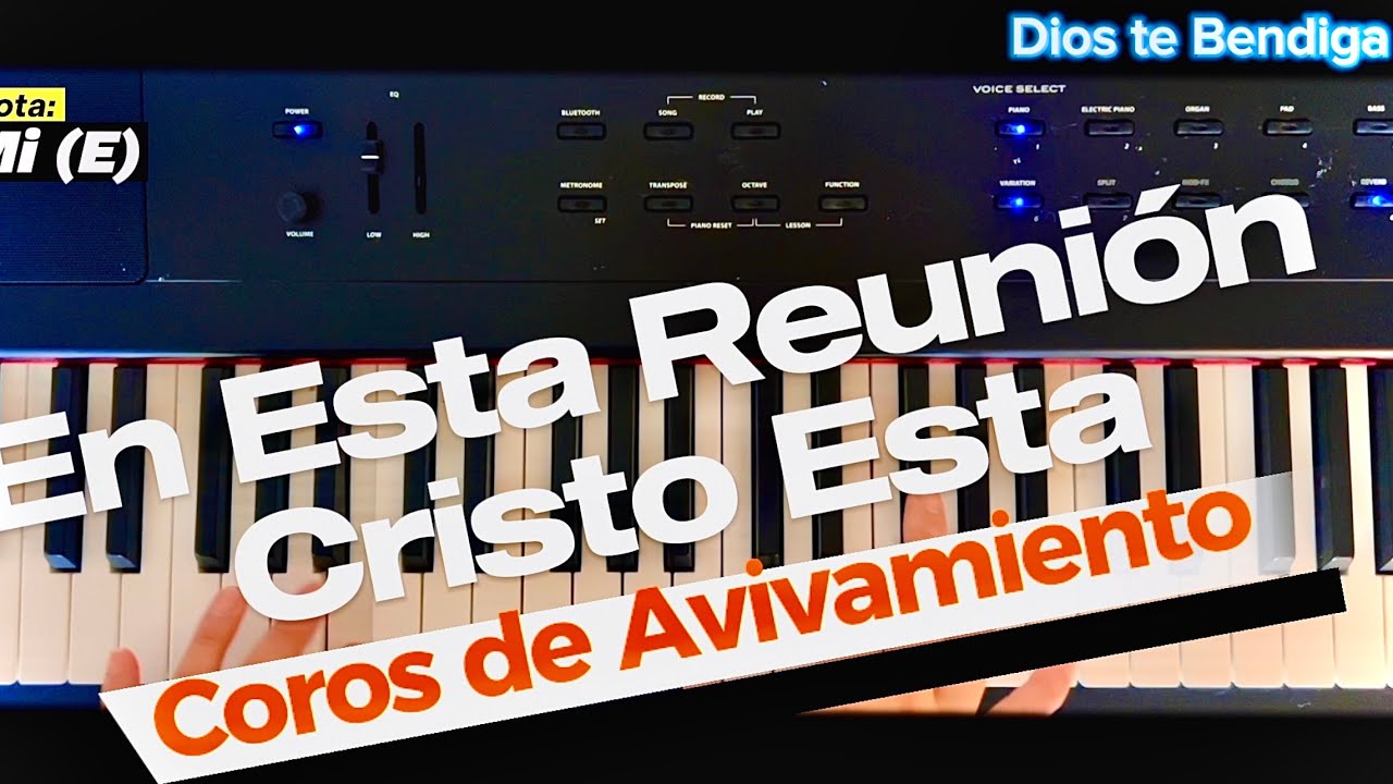 COROS DE AVIVAMIENTO | En Esta Reunión Cristo Esta | E - B - A - YouTube