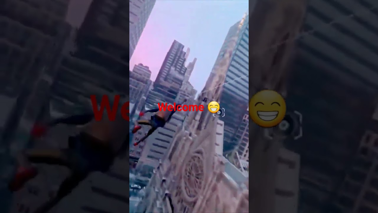 My Very 1st Short Upload 😁 #spiderman