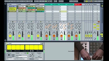 Ableton extreme sampling 001 Akai MPD24