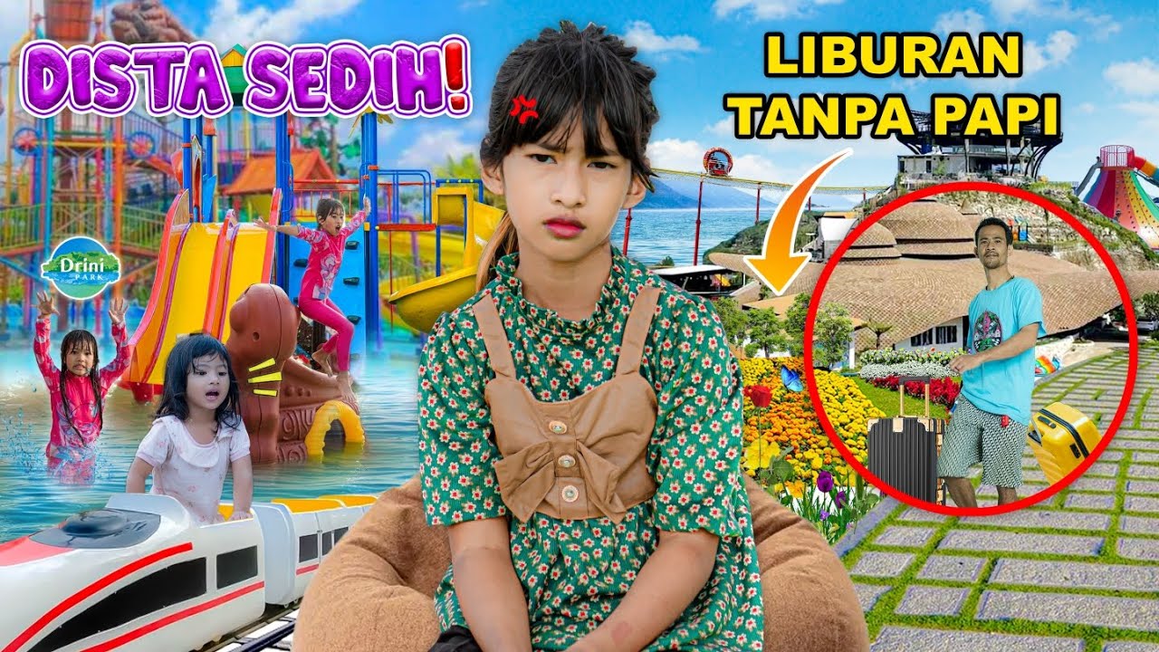 DISTA SEDIH BANGET😭 KARENA LIBURAN TANPA PAPI😭!! TERNYATA PAPI KETINGGALAN.. 😱 