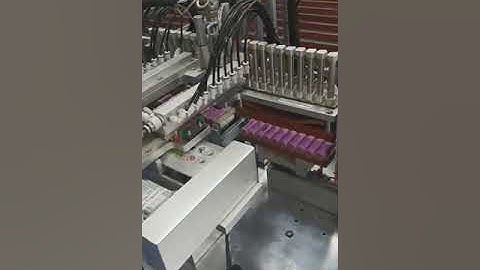 cell sorting process (IR,Voltage& Scanning of cell) in Grouping  18650