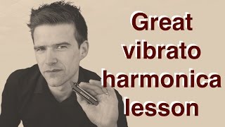 How to Get a Great Vibrato on Harmonica (Warning: Contains hairy belly)