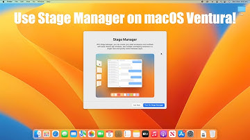 How to use Stage Manager on macOS Ventura