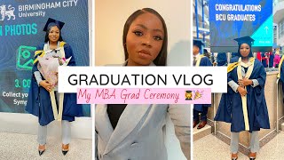 MY GRADUATION VLOG| BCU Graduation Ceremony 2023‍| Celebrating W/Friends & Family