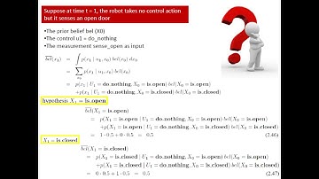 Robotics - Bayes Localization & Probabilistic Robotics