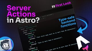 Astro Actions (First Look!)