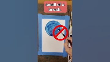 Maak deze fout niet bij aquarel