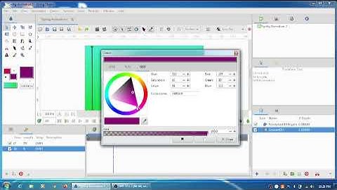 flower animation in synfig