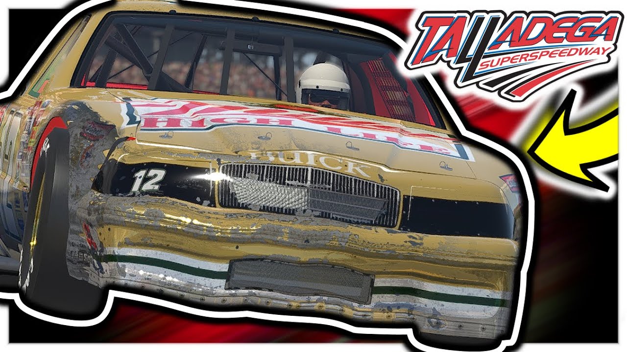 IRACING - THE BIGGEST JUNKYARD AT TALLADEGA!!! (*DRAMA*) | NASCAR ...