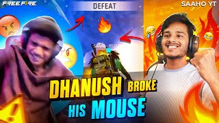 DFG BROKE HIS MOUSE 🤣 5000 ₹ 🤑💰 BET MATCH WITH DFG 🔥  DFG SQUAD VS SAAHOYT 👑