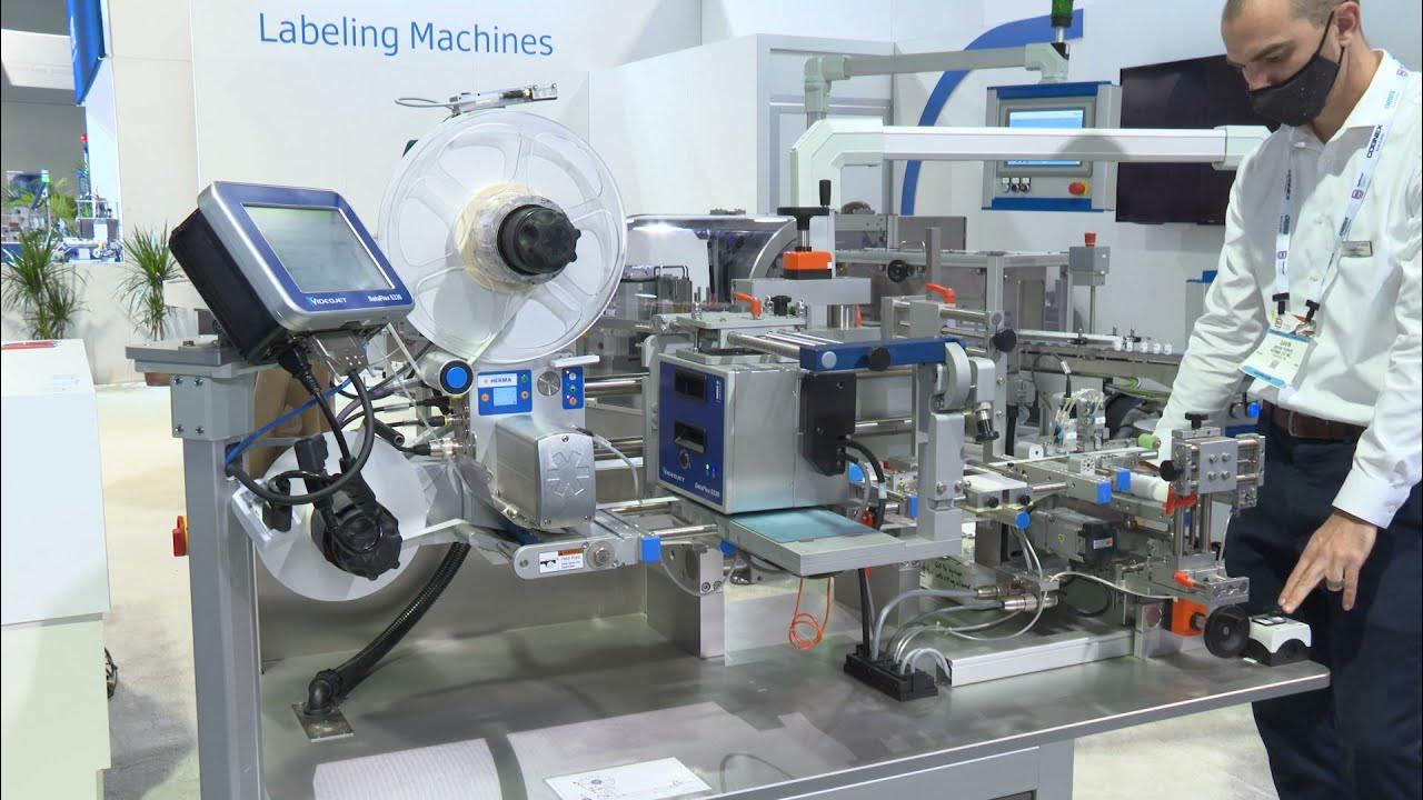 Herma uses Videojet DataFlex® 6330 Thermal Transfer Printer for its