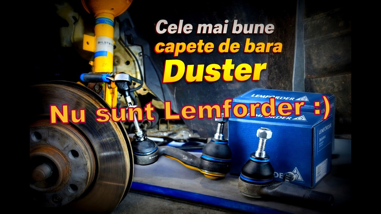 😀Uite cum se schimba capetele de bara la Duster 2😎Am pus ceva bun!