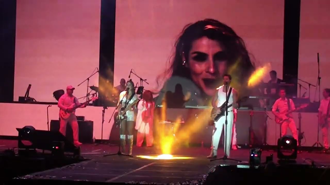 María Leon y Yahir - El Eco De Tu Voz - El Alma En Pie |feria Chalco 2025 | Carlscaballerotve4k