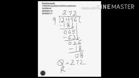 Division [Chapter - 7]/Mathematics/Class - 4[ICSE]