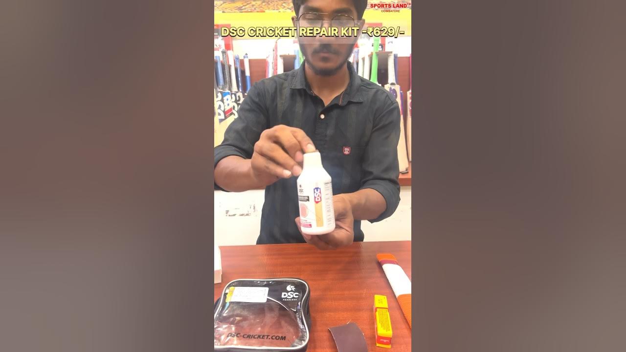 UNBOXING DSC CRICKET REPAIR KIT dsc repair cricketshorts YouTube