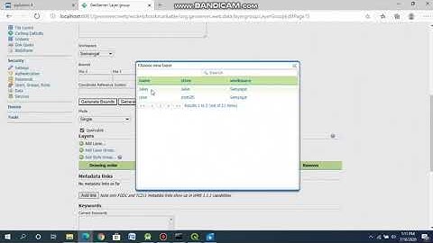 GeoServer Web GIS   Create layer groups in GeoServer