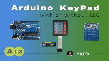 Arduino 16 key 4X4 Keypad Interface Tutorial - I2C and TTP229 Touch Keyboard - A13
