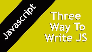 2. How to write Javascript | Learn about internal, external and inline JS