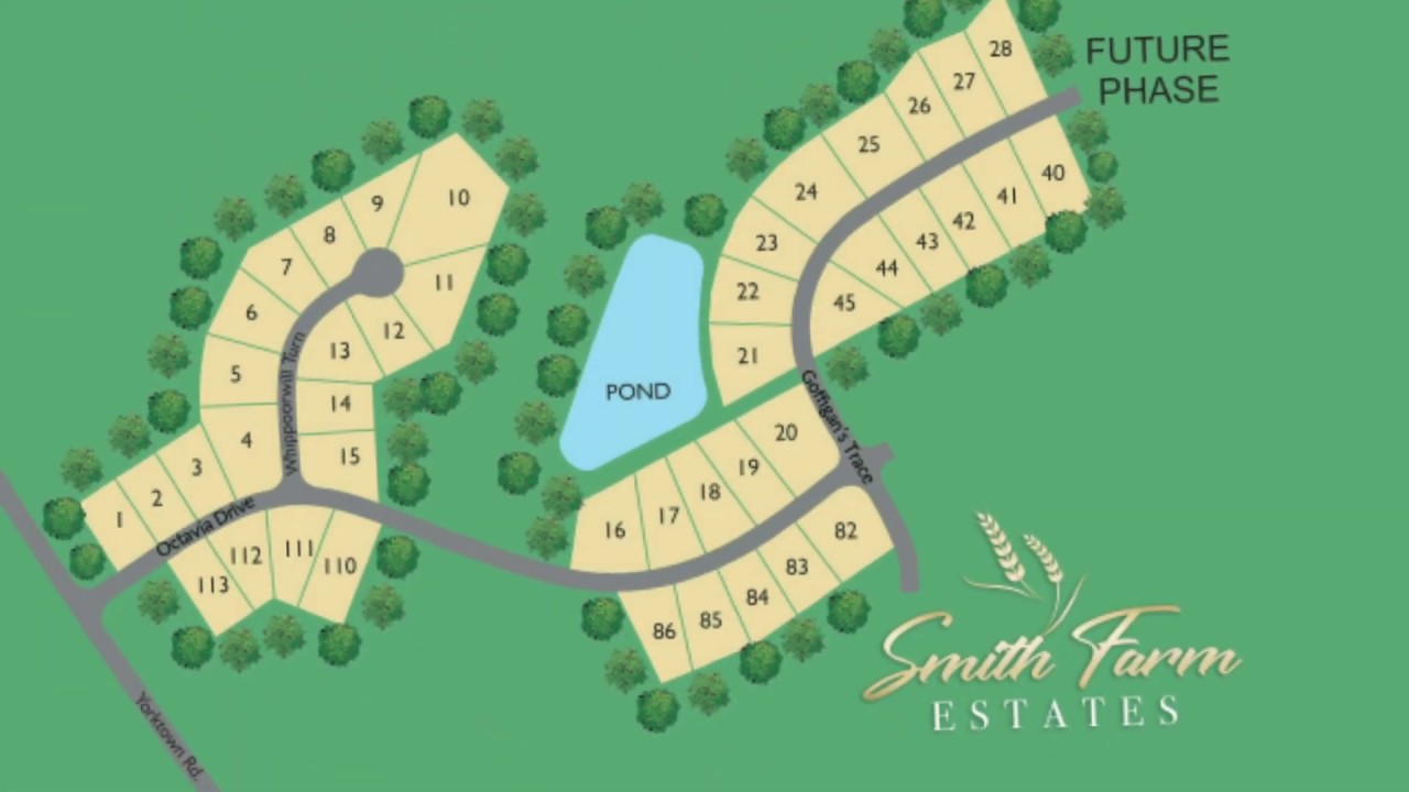 July Update Smith Farm Estates, Yorktown, VA YouTube