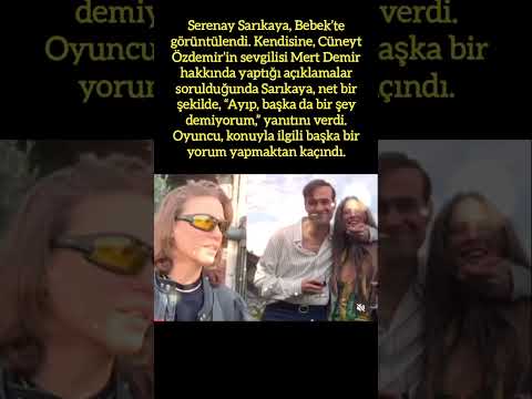 SERENAY SARIKAYA'DAN MERT DEMİR SORUSUNA TEPKİ: 