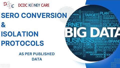 SERO conversion & Isolation Protocols Study | Isolation In Dialysis #dcdc #ttt #dialysis #nabh