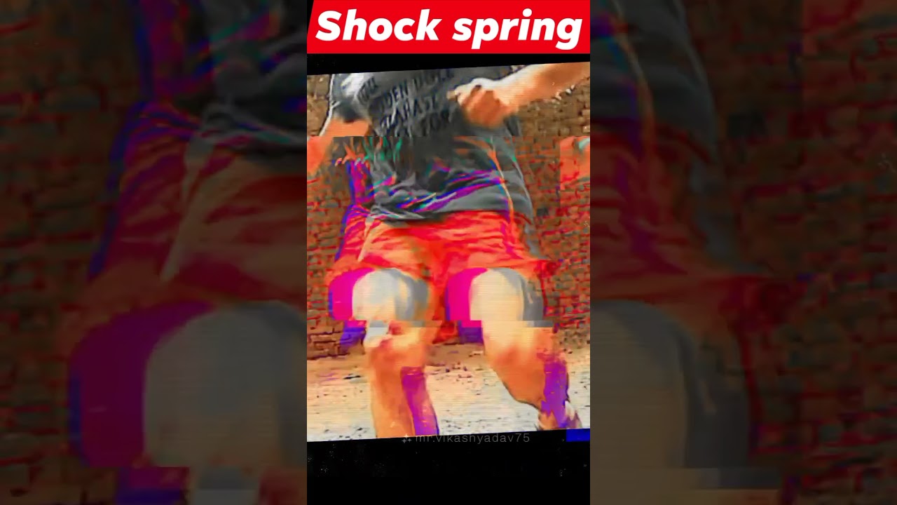 Shock spring is the quick way to build the body shape 