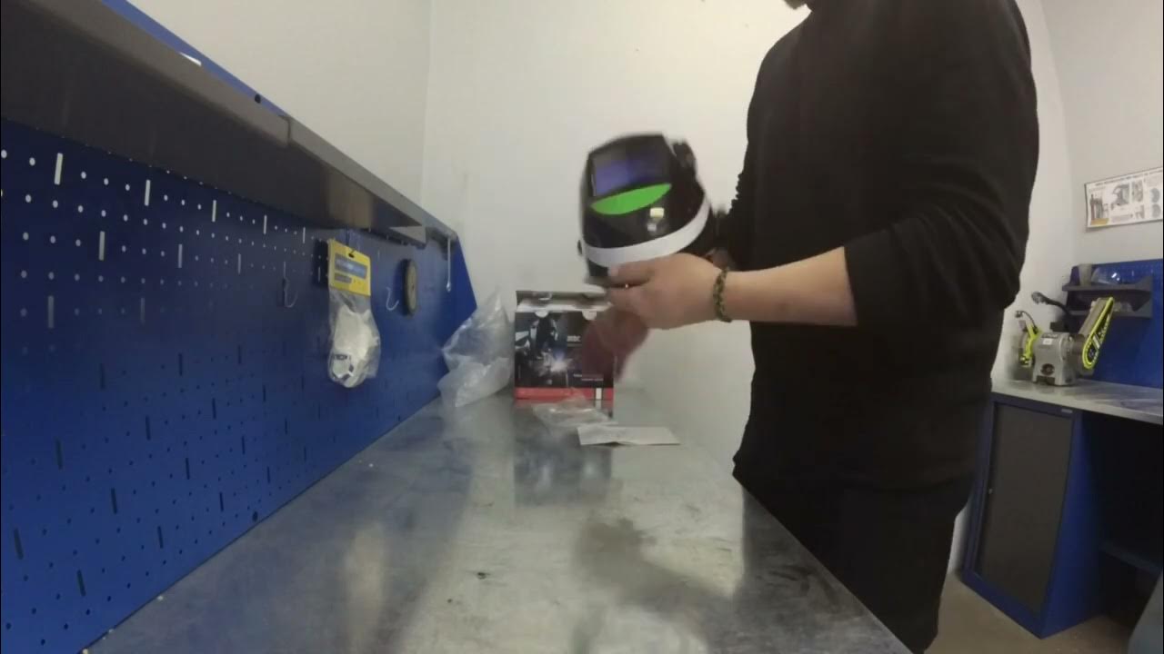 сварочная маска зевс - YouTube