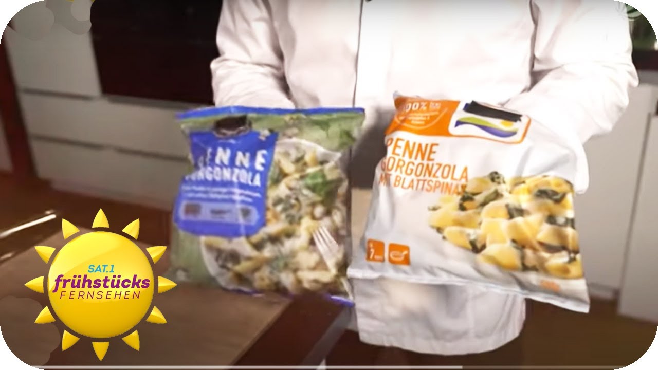 Billig oder teuer: Tiefkühlpasta im Test | SAT.1-Frühstücksfernsehen