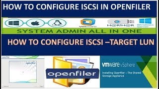 How to Configure Openfiler Storage Part2