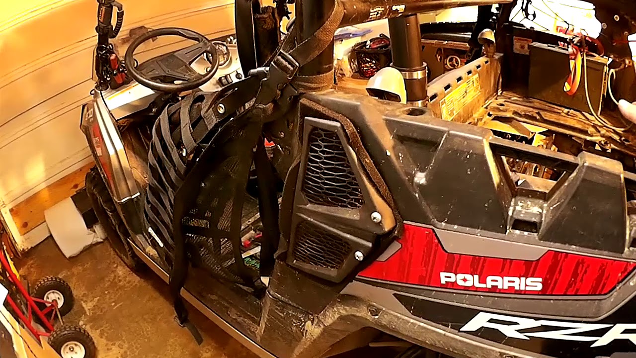 2017 RZR 570 Snorkel Air box intake 2" 1 YouTube