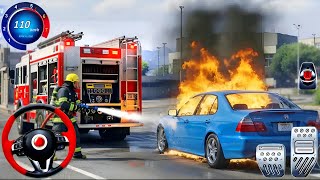 Fire Engine Rescue Sim Games | Emergency Rescue Game screenshot 1