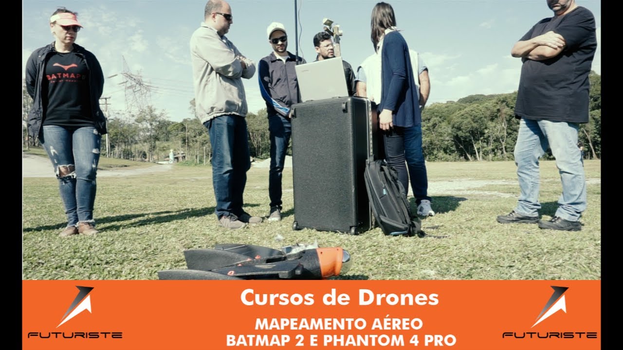 Cursos de Drones Futuriste - Mapeamento aéreo com Drones - YouTube
