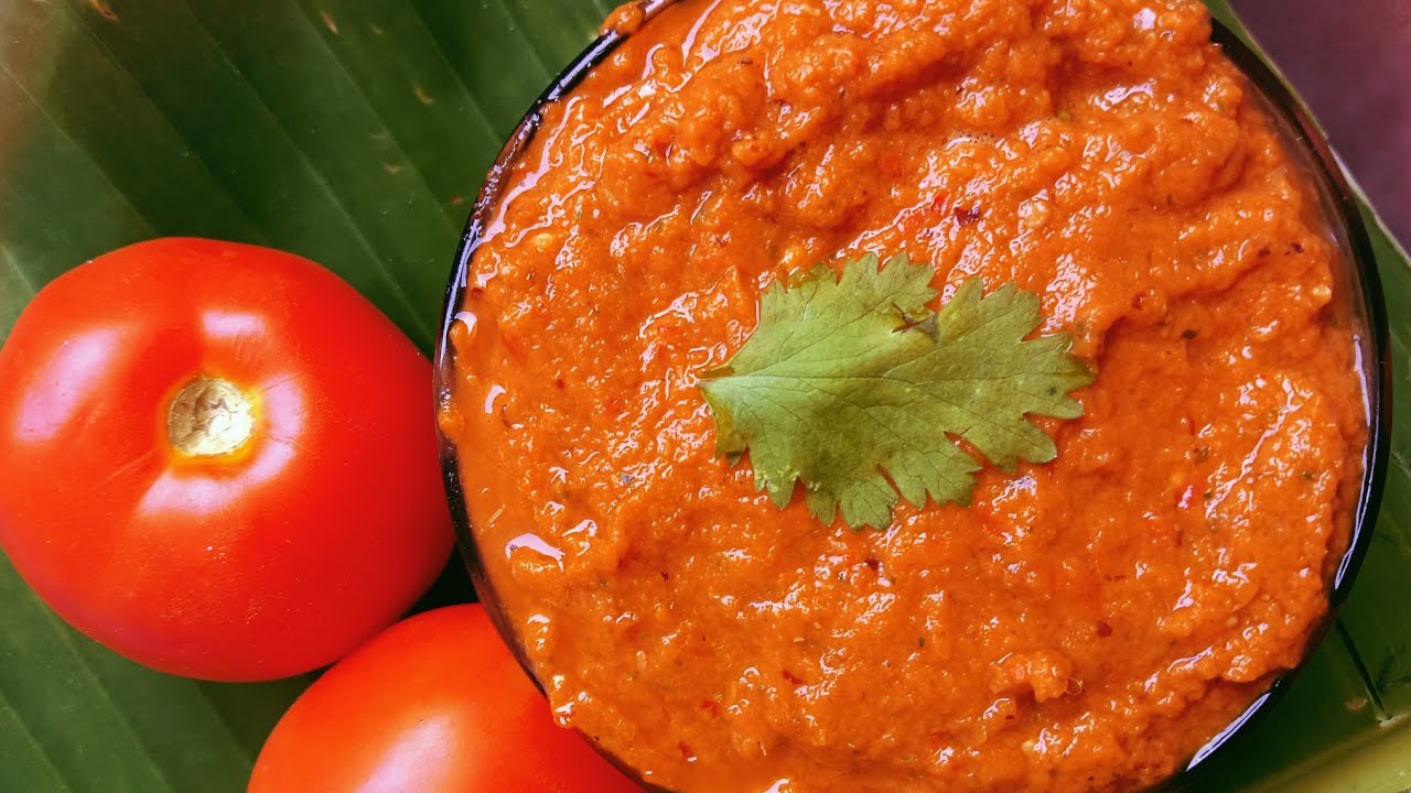 ദോശക്കോ ഇഡലിക്കോ തക്കാളി ചമ്മന്തി ഇങ്ങനെ ഉണ്ടാക്കിക്കോളൂ!!!😍👍