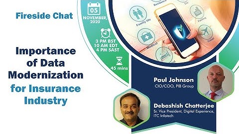 Importance of Data Modernization | Trailer of the Fireside Chat by ITC Infotech