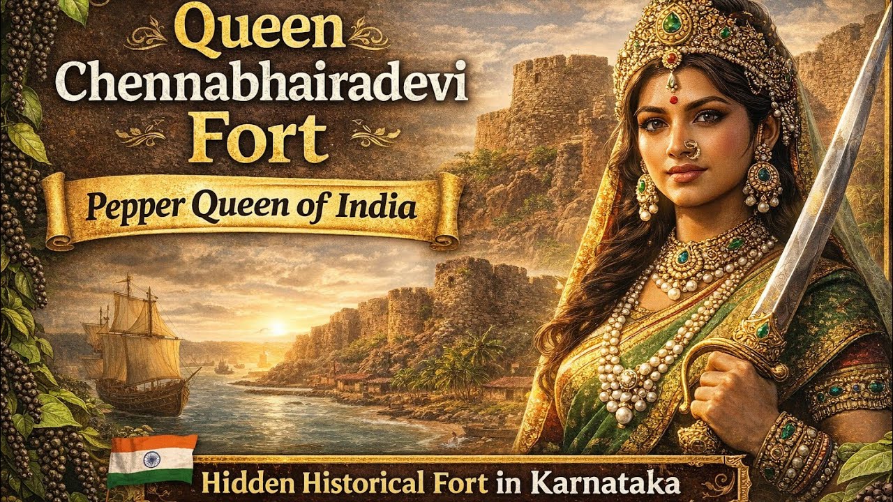 Queen Chennabhairadevi Fort | Pepper Queen of India | Hidden Historical Gem of Karnataka
